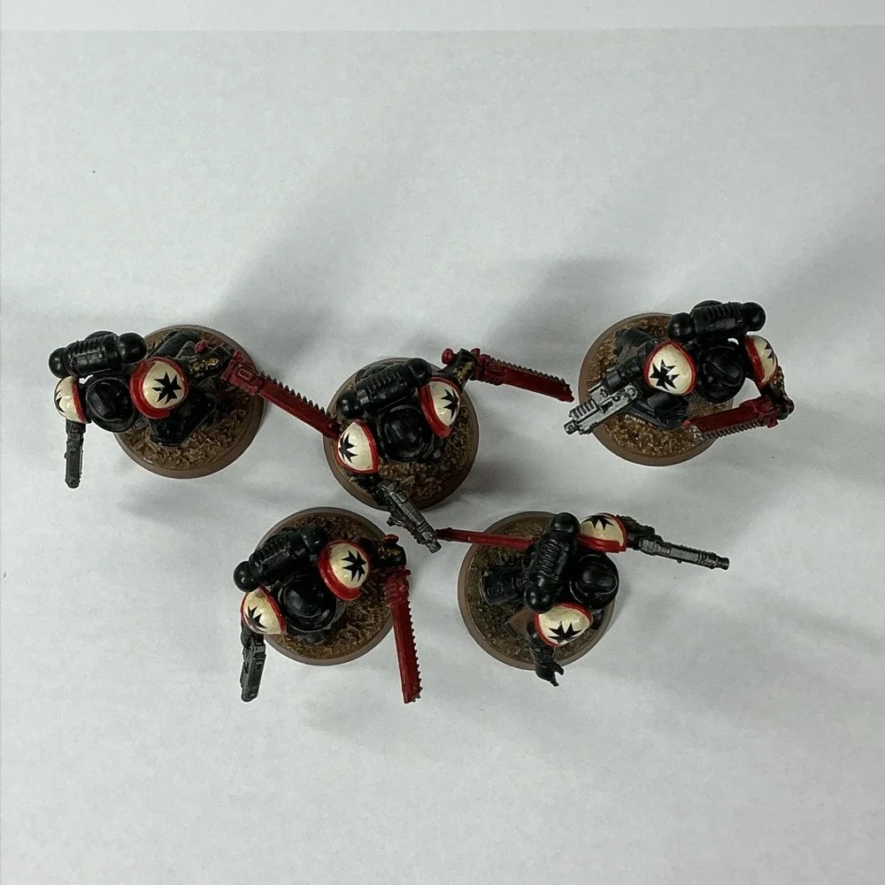 Warhammer 40k Assault Interccessors Space Marine‎ Black Templar Primaris Painted